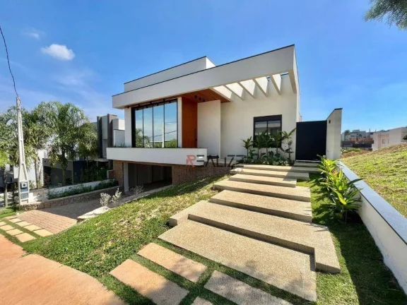 Imagem Casa com 4 suítes à venda, 330 m² por R$ 3.300.000 - Condomínio Fechado - Indaiatuba/SP