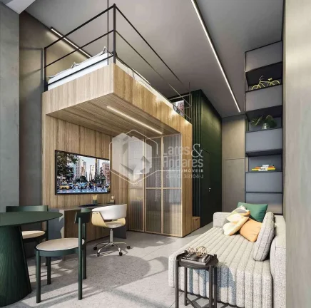 Imagem STUDIO À VENDA, COM 27M² COM PÉ DIRETO DE 3,00M, ROOFTOP A 79M DE ALTURA COM VISTA 360º FECHADURA INTELIGENTE, SÃO PAULO, SP