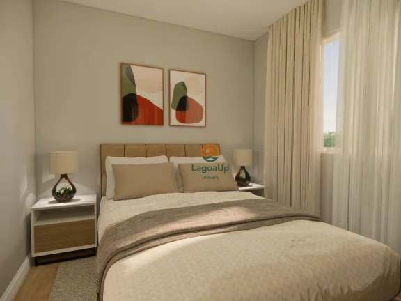 Imagem Apartamento com 2 dormitórios à venda, 49 m² por R$ 285.201,75 - Villa Paradiso - Lagoa Santa/MG