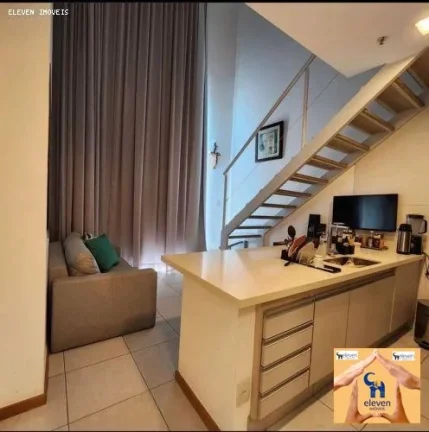 Imagem Apartamento para Venda em Salvador, Pituba, 1 dormitório, 1 suíte, 1 banheiro, 1 vaga
