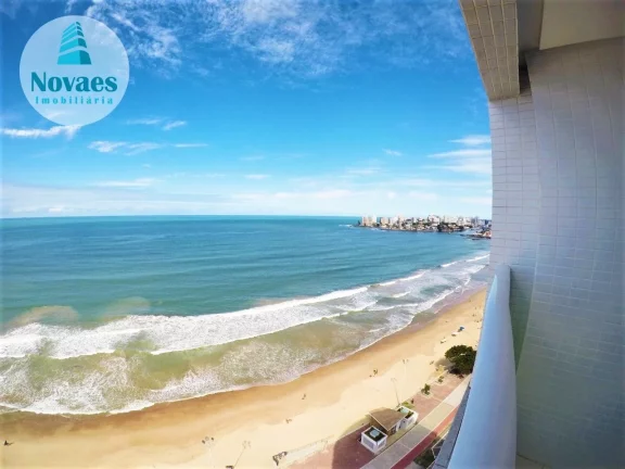 Imagem Maravilhoso apartamento a Venda de Frente para o Mar com uma Linda Vista permanente para o mar da Praia do Morro em Guarapari