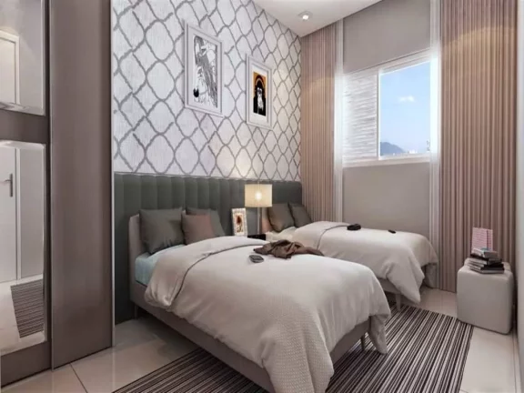 Imagem Apartamento com 1 dorm, Real, Praia Grande - R$ 384 mil, Cod: 895
