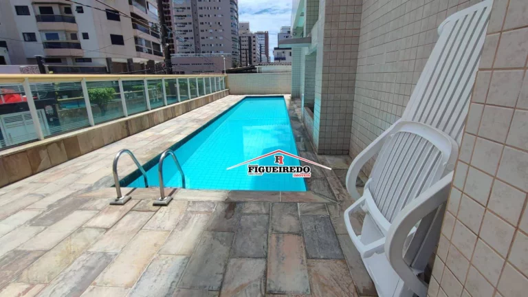 Imagem Apartamento à venda, 43 m² por R$ 340.000,00 - Aviação - Praia Grande/SP