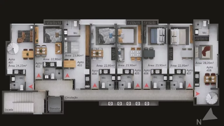 Imagem Loft à venda, 22 m² por R$ 229.000,00 - Intermares - Cabedelo/PB