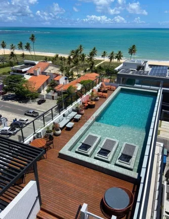 Imagem Flat Impecável no Jardim Oceania todo Mobiliado e Equipado a 50m do Mar