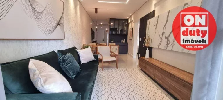 Imagem Apartamento com 2 dormitórios à venda, 84 m² por R$ 1.367.300,00 - Ponta da Praia - Santos/SP