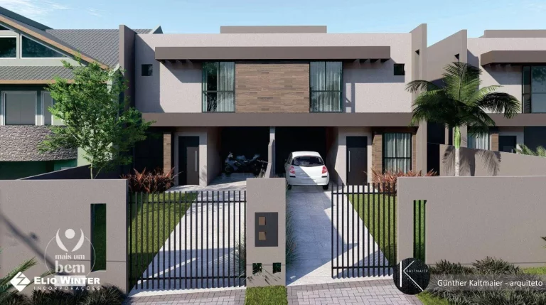 Imagem Sobrado com 3 quartos, sendo 1 suíte com Closet, 112 m² á venda por R$ 769.000 - Atuba - Curitiba/PR