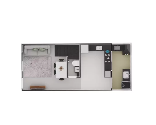Imagem Casa de Condomínio com 2 dorms, Ocian, Praia Grande - R$ 255 mil, Cod: 2229