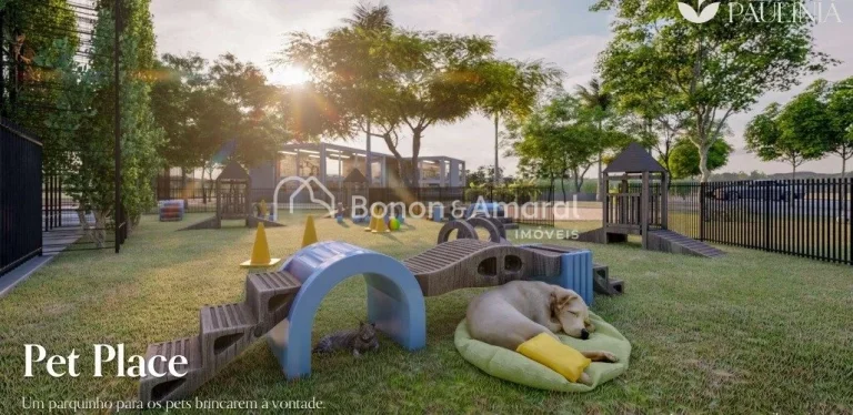 Imagem Excelente lote de esquina com 283 mÂ² Ã  venda no CondomÃ­nio Villagio PaulÃ­nia, PaulÃ­nia.
CondomÃ...