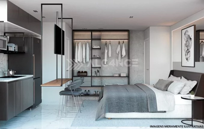 Imagem Flat - 18,55m² - Intermares, Cabedelo/PB