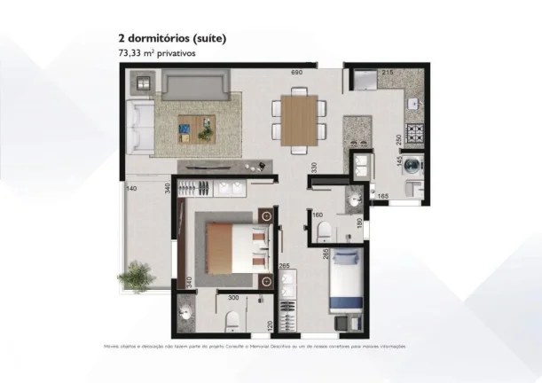 Imagem Apartamento para Venda em Curitiba, Cristo Rei, 2 dormitórios, 1 suíte, 2 banheiros, 1 vaga