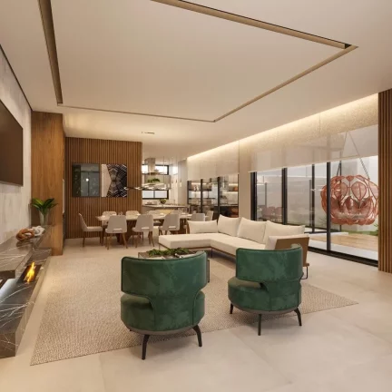 Imagem Espetacular casa em condomínio à venda em Barueri-SP, Tamboré: 4 quartos, 4 suítes, 6 banheiros, 6 vagas, 600m²!