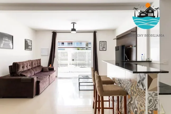 Imagem Apartamento a Venda em Juquehy, com 2 dormitórios,1 suíte, 2 vagas, 200m da praia, Escritura definitiva, 73m² de área construída | Juquehy Imobiliária