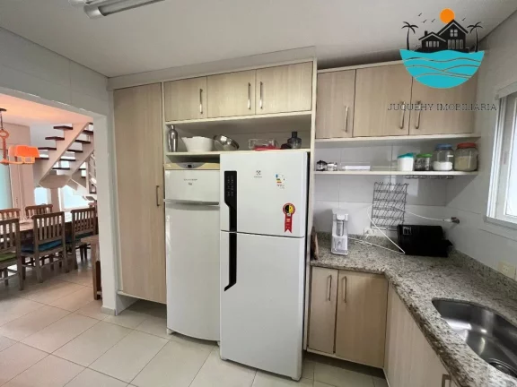 Imagem Aluguel de Casa em Juquehy para Temporada com, 4 dormitórios, 2 suítes, 60m da praia - Acomodação máx. 10 pessoas | Juquehy Imobiliária