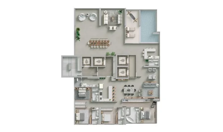 Imagem Apartamento 4 Dormitórios para venda em Balneário Camboriú - SC
