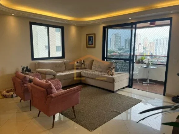 Imagem Apartamento com 143 m² de área útil, amplo e bem distribuído, composto por 4 dormitórios grande...