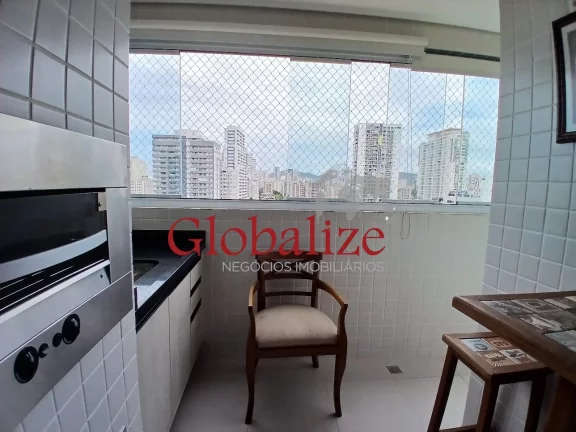 Imagem Apartamento 02 suítes vaga de garagem demarcada lazer completo com elevador no Boqueirão - Santos R$ 899.000,00