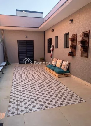 Imagem Casa térrea à venda no condomínio Terras da Estância em Paulínia - SP

 A casa conta com 03 qua...