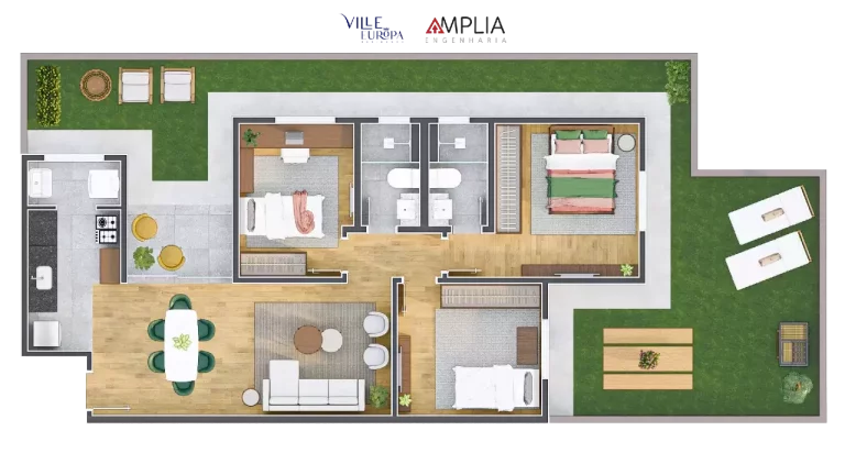 Imagem LAZER COMPLETO+LOCALIZAÇÃO+ACADEMIA+ENTRADA FACILITADA+ELEVADOR