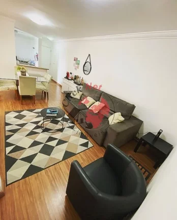 Imagem Apartamento 3 dormitórios, 2 banheiros, 1 suíte, varanda grill, 2 vagas,bairro Jardim Bela Vista, Santo André