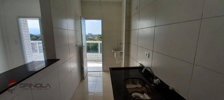 Imagem Apartamento com 2 dormitórios à venda, 67 m² por R$ 395.000,00 - Maracanã - Praia Grande/SP