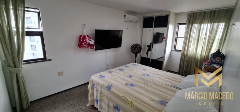 Imagem Apartamento projetado com 3 suítes à venda, 125 m² por R$ 750.000 - Engenheiro Luciano Cavalcante - Fortaleza/CE