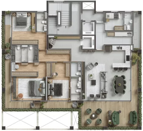 Imagem COBERTURA RESIDENCIAL em São Paulo - SP, Vila Nova Conceição
