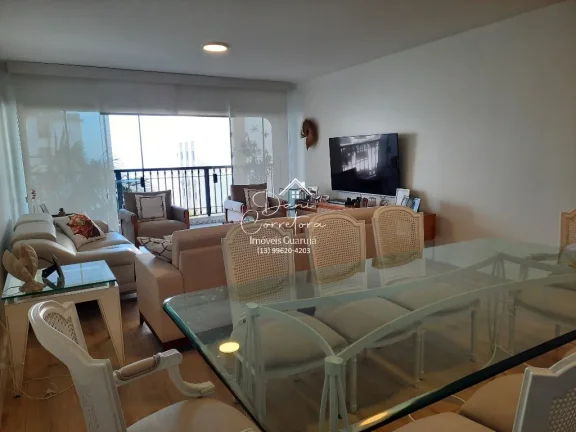 Imagem Apartamento à venda em Guarujá-SP, Pitangueiras: 3 quartos, 1 suíte, 2 salas, 3 banheiros, 2 vagas de garagem, 171m².