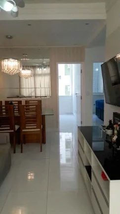 Imagem Apartamento com 2 dormitórios à venda, 58 m² por R$ 465.000,00 - Pitangueiras - Guarujá/SP