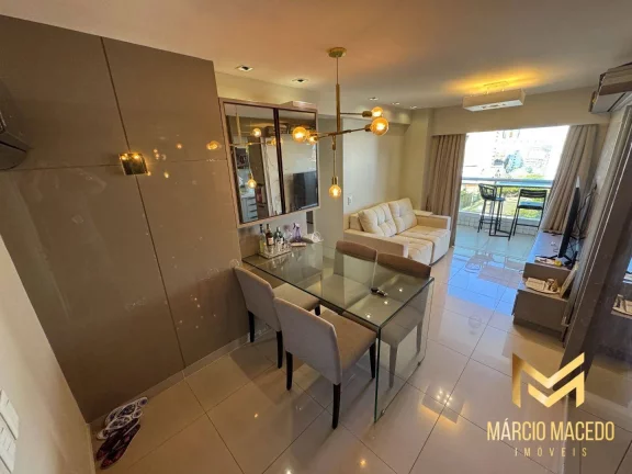 Imagem Apartamento com 2 dormitórios à venda, 74 m² por R$ 715.000,00 - Engenheiro Luciano Cavalcante - Fortaleza/CE