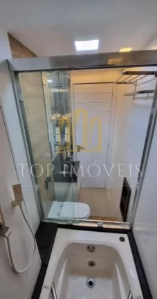 Imagem Lindo Apartamento Bosque dos Eucaliptos Reformado Repleto de Planejados Banheira de Hidromassagem