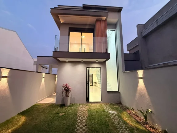 Casa de Luxo com Automação e Piscina com LED no Nova Jaguari