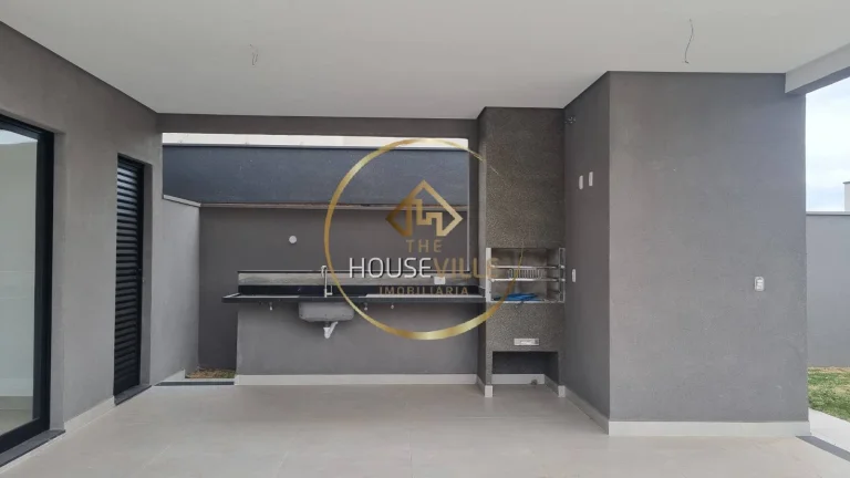 Imagem Casa Sobrado, 3 Dormitórios (1 suíte), 4 vagas, Condomínio Terras do Vale.