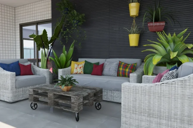 Imagem Apartamento de Luxo à Venda no Canto do Forte, Praia Grande-SP: 3 Quartos, 3 Suítes, 3 Salas, 3 Vagas, 105m²