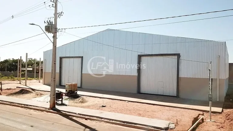 Imagem Aluguel de Barracão Comercial em Ribas do Rio Pardo-MS, Bairro Vale do Sol, 600m², 1 Banheiro!