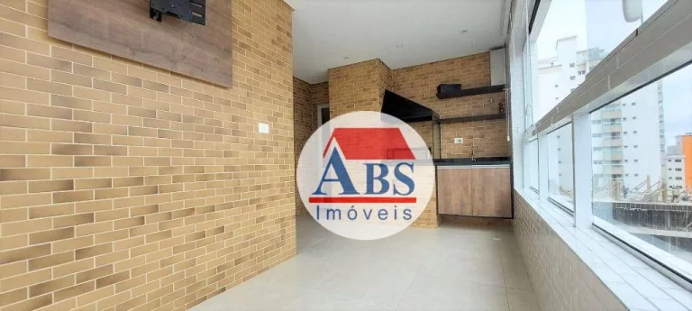 Imagem Apartamento com 2 dormitórios à venda, 90 m² por R$ 590.000,00 - Aviação - Praia Grande/SP