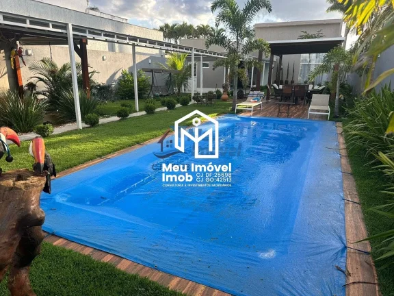 Imagem Quadra 5 Arniqueiras Casa 4 Quartos 2 Suítes 3 Vagas Escritório Lazer Piscina