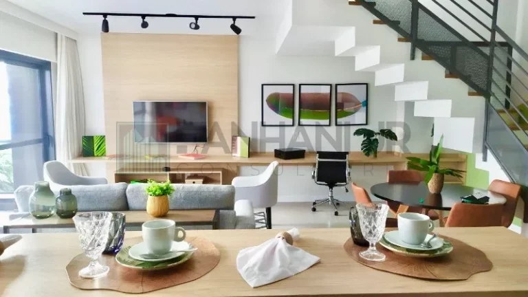 Imagem Apartamento de luxo para locação no Itaim Bibi, São Paulo-SP: 2 quartos, 2 suítes, 3 salas, 3 banheiros, 3 vagas, 100m².