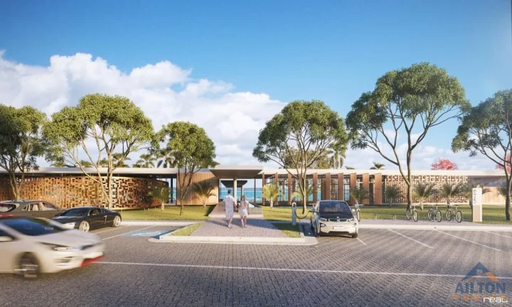 Imagem Lote com 733m2 à Venda em Condomínio Fechado Alpha Ville 3 Praias - Guarapari/ES