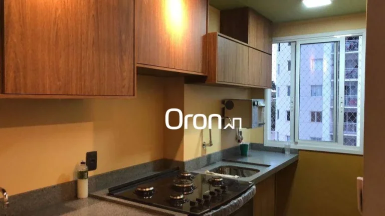 Imagem Apartamento com 2 dormitórios à venda, 53 m² por R$ 369.000,00 - Feliz - Goiânia/GO