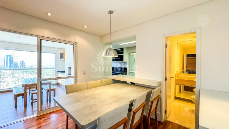 Imagem Apartamento Mobiliado para alugar com 3 quartos e 2 vagas - R$12.500 pacote London - Barueri/SP