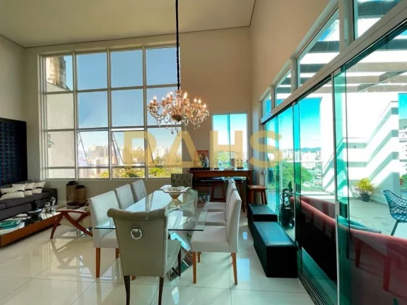 Imagem Cobertura Plana com Vista Incrível da Cidade São 240m² privativos distribuídos em 3 suítes, sal...