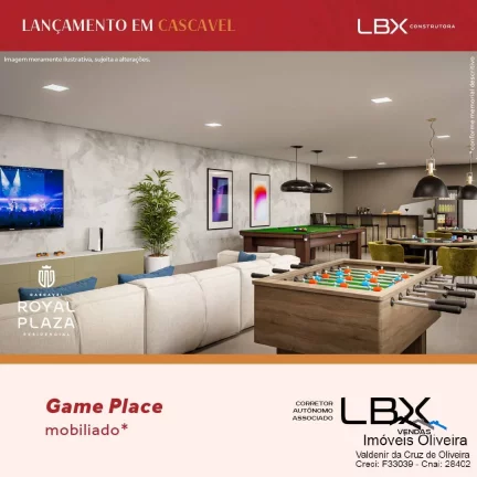 Imagem Apartamentos Edifício Royal Plaza a partir de R$ 381.460,90