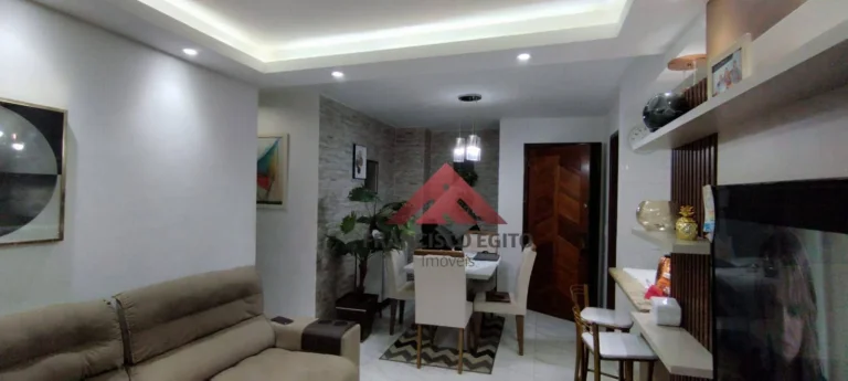 Imagem Apartamento em santa rosa(pé pequeno) com sala dois quartos,suite e vaga de garagem,próximo a todo comercio do largo do marrão,escolas nas proximidade
