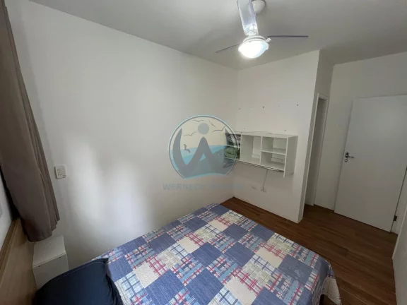 Imagem Apartamento mobiliado de 2 quartos à venda no Itaguá, Ubatuba-SP: 1 suíte, 1 sala, 2 banheiros, 1 vaga de garagem, 52,00 m².