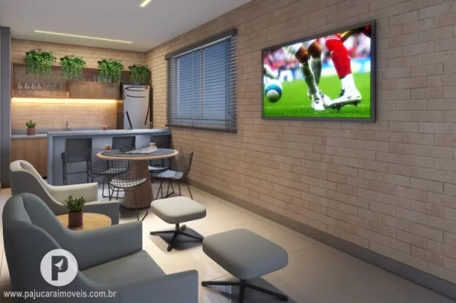 Imagem 03 suítes+DCE [119m²] ÷ em 100 meses, viz. ao GBarbosa, Jati