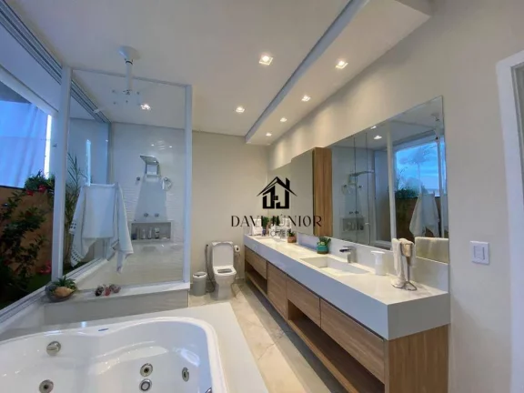 Imagem Casa com 3 dormitórios sendo 2 suites à venda, 377 m² por R$ 2.200.000 - Condomínio Village da Serra - Araçoiaba da Serra/SP