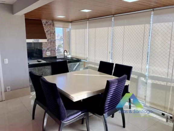 Imagem SANTO ANDRÉ Apartamento 140M² MOBILIADO, 4 dormitórios, 2 suítes, 4 VAGAS, ótima localização e valor !!!