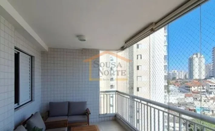 Imagem Apartamento 3 dormitórios, sendo 1 suíte, com armários, sala ampla 2 ambientes, varanda gourmet c...