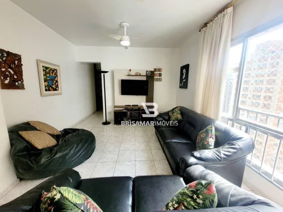 Imagem Apartamento com 3 dormitórios à venda, 103 m² por R$ 570.000,00 - Pitangueiras - Guarujá/SP